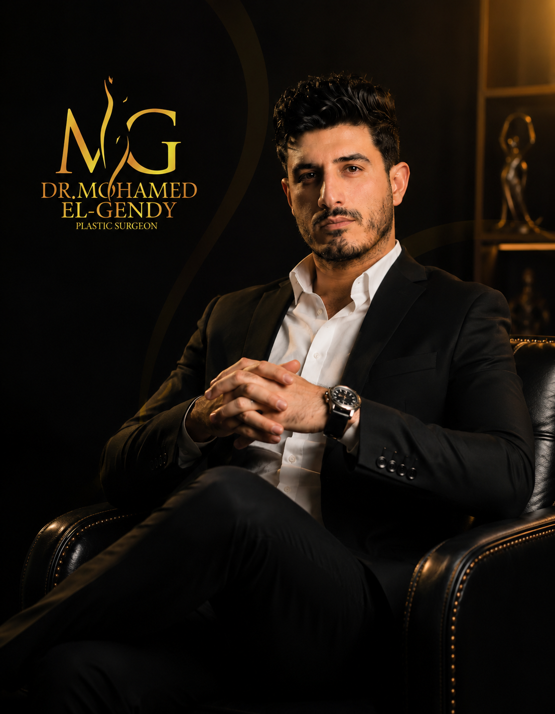 Dr Mohamed El-Gendy signature portrait